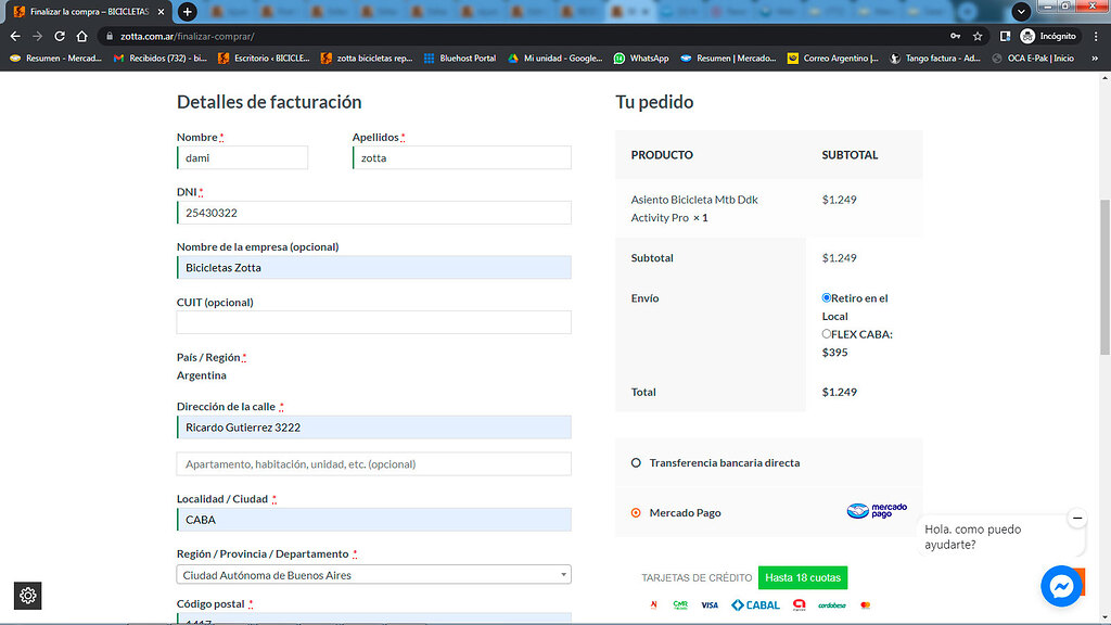 Error con mercadopago Plugins Foro WordPress Argentina